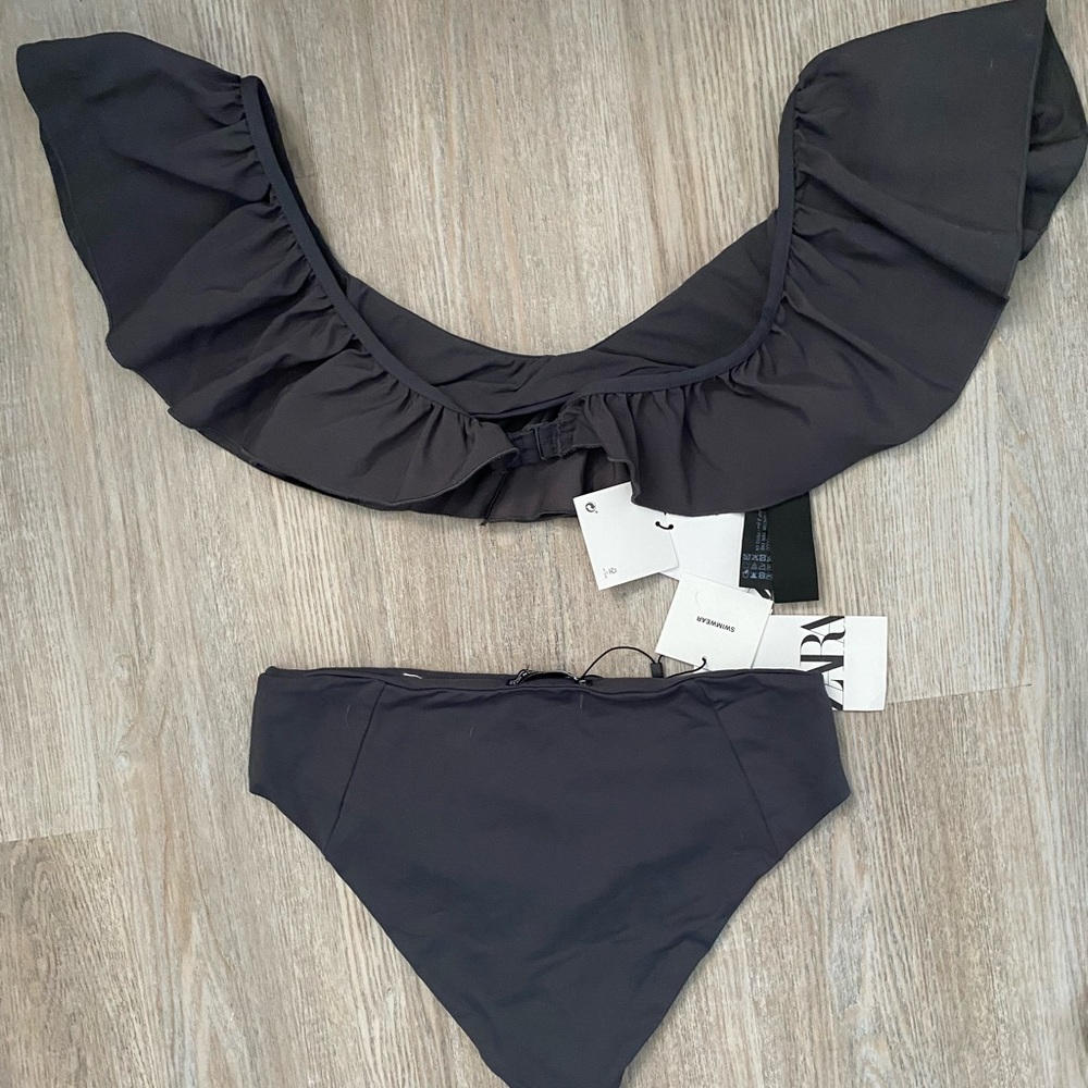 Zara swim ruffle bikini - Picture 2 of 3